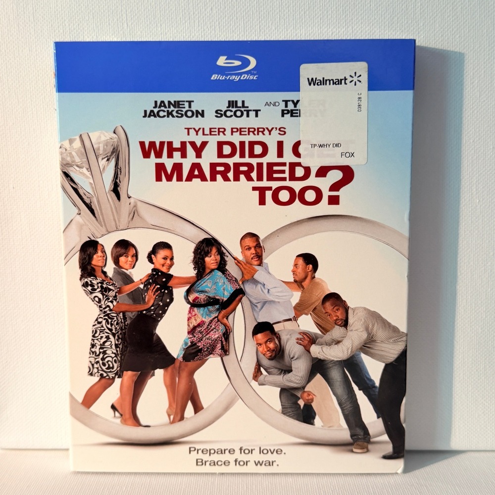 Tyler Perry's Why Did I Get Married Too? Blu-ray Movie Janet Jackson Jill Scott
